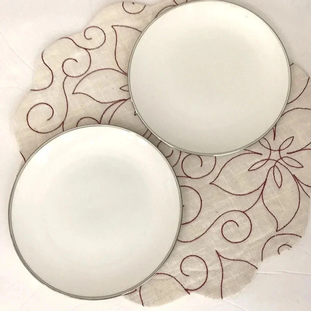 Wedgewood Doric Bone China Side Plates Set